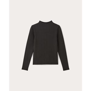 Everlane Women's Form Funnel-Neck T-Shirt Black Medium